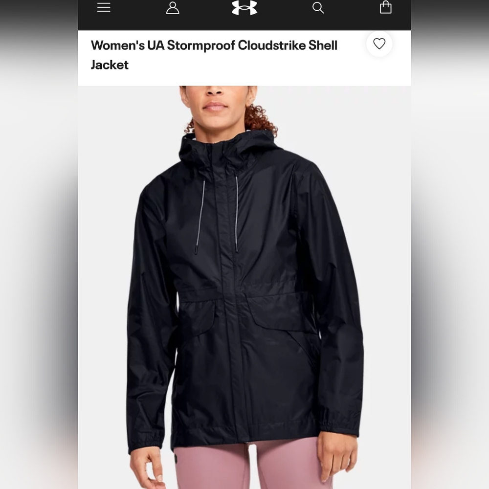 Under Armour stormproof cloudstrike shell
